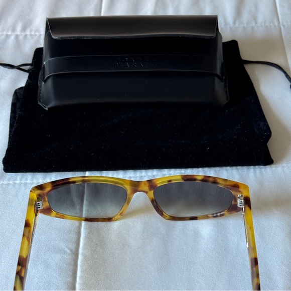 Isabel Marant gołd & brown sunglasses - Picture 2 of 10